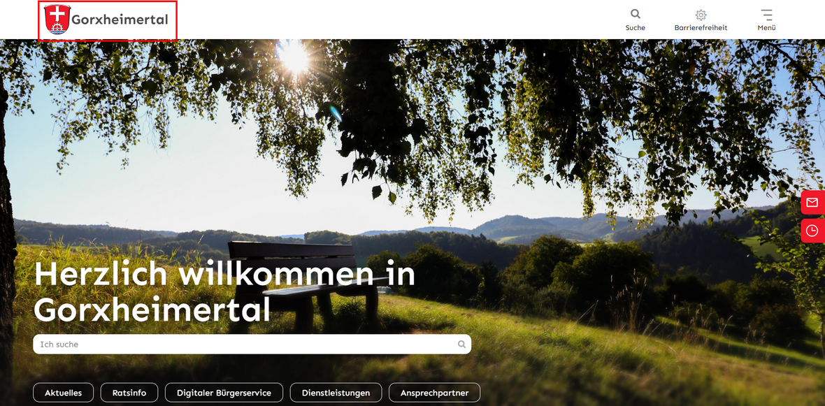 Logo der Gemeinde Gorxheimertal